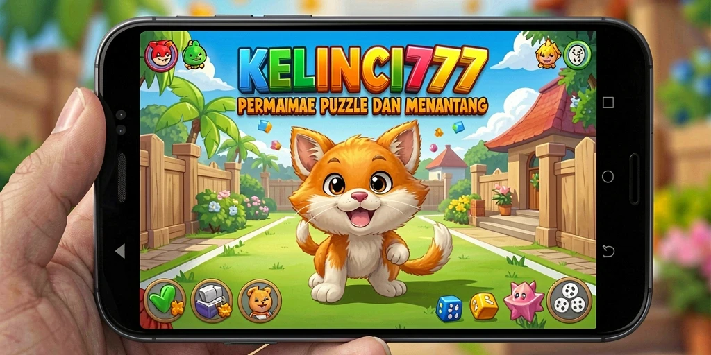 Tampilan gameplay <strong>KELINCI777</strong> dengan berbagai puzzle yang menantang.