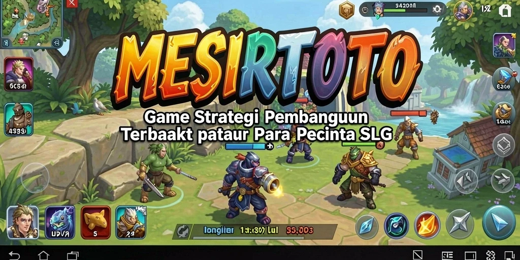 Screenshot gameplay <strong>MESIRTOTO</strong> menampilkan strategi yang kompleks dan interaksi dinamis.