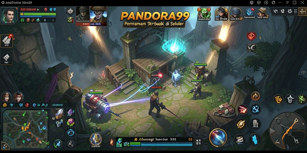 Tangkapan layar PANDORA99 menunjukkan aksi pertempuran seru dan strategi mendalam.