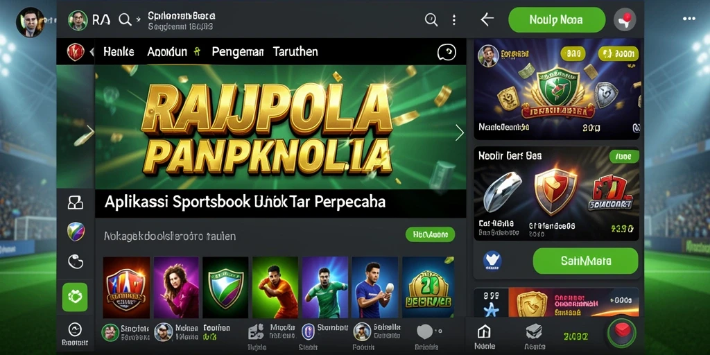 Tampilan antarmuka penggunaan yang menarik dan mudah dipahami dalam RAJAPOLA.