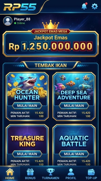 Halaman informasi aplikasi di rp55 yang lengkap dan informatif.